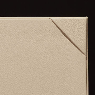 Hotel Resterant Bar Menu Book Cover Holder Customized Logo Luxury Leather