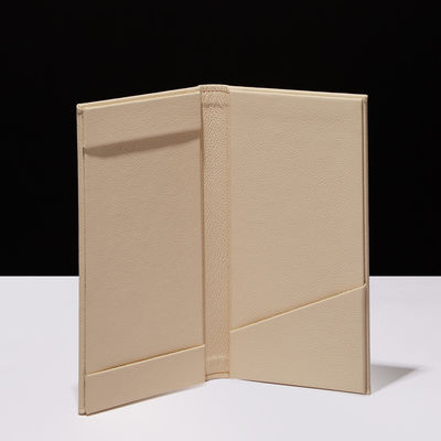 Hotel Resterant Bar Menu Book Cover Holder Customized Logo Luxury Leather